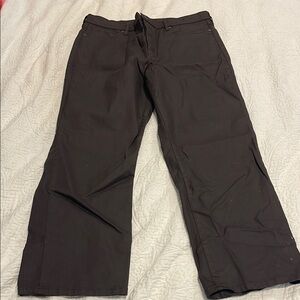Banana Republic Chocolate brown waxed jeans